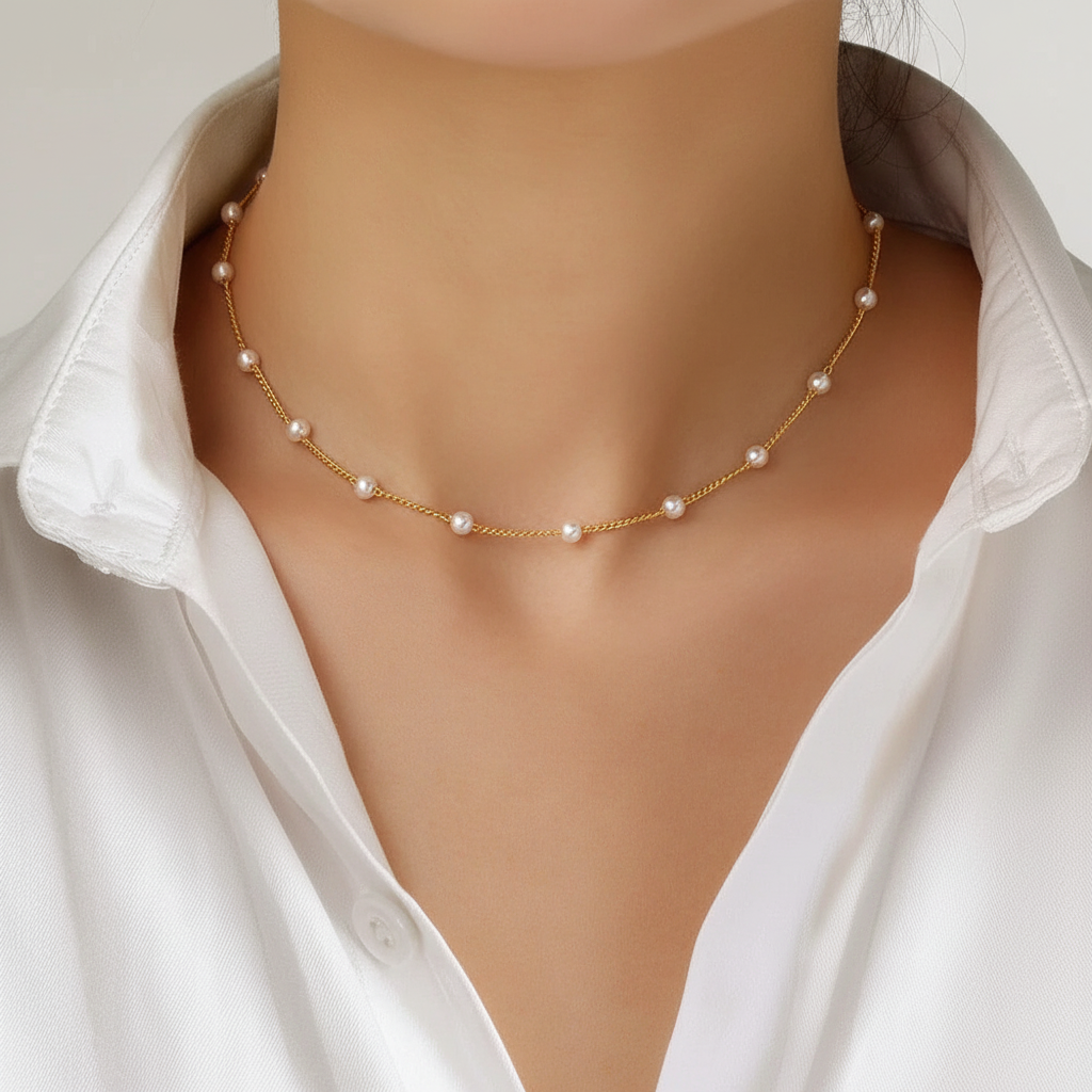 Kette Mit Perlen - PearlGlance