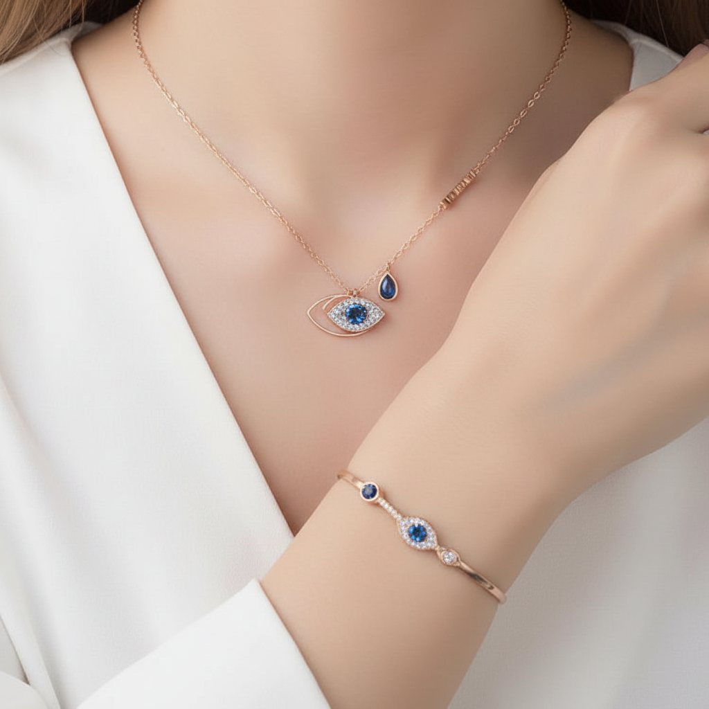 Kette Und Armband Set - EyeCharm