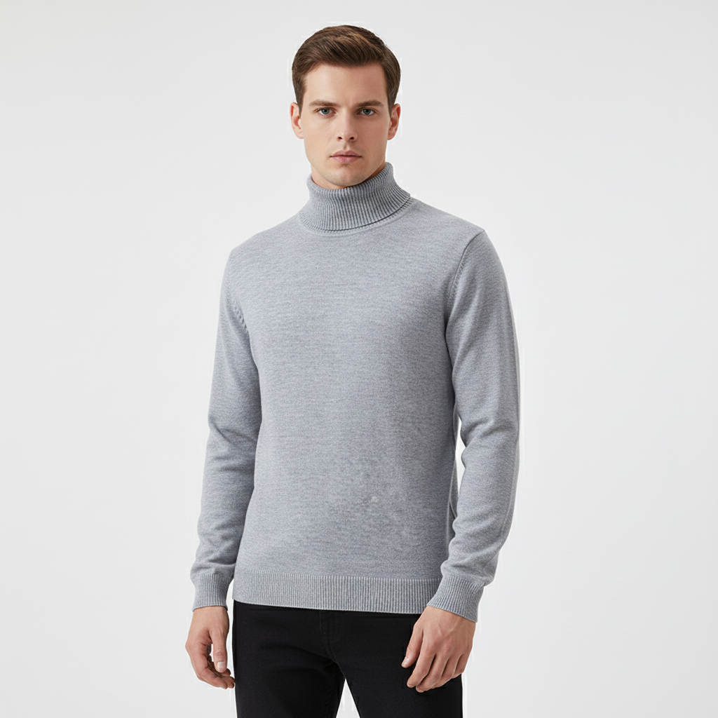 Klassische Rollkragenpullover - Leon