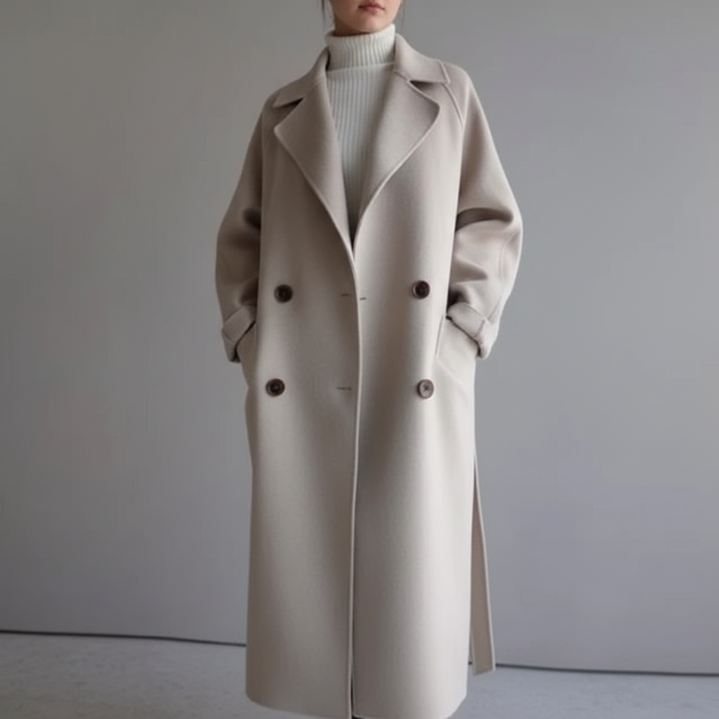 Klassischer Damenmantel - Maja