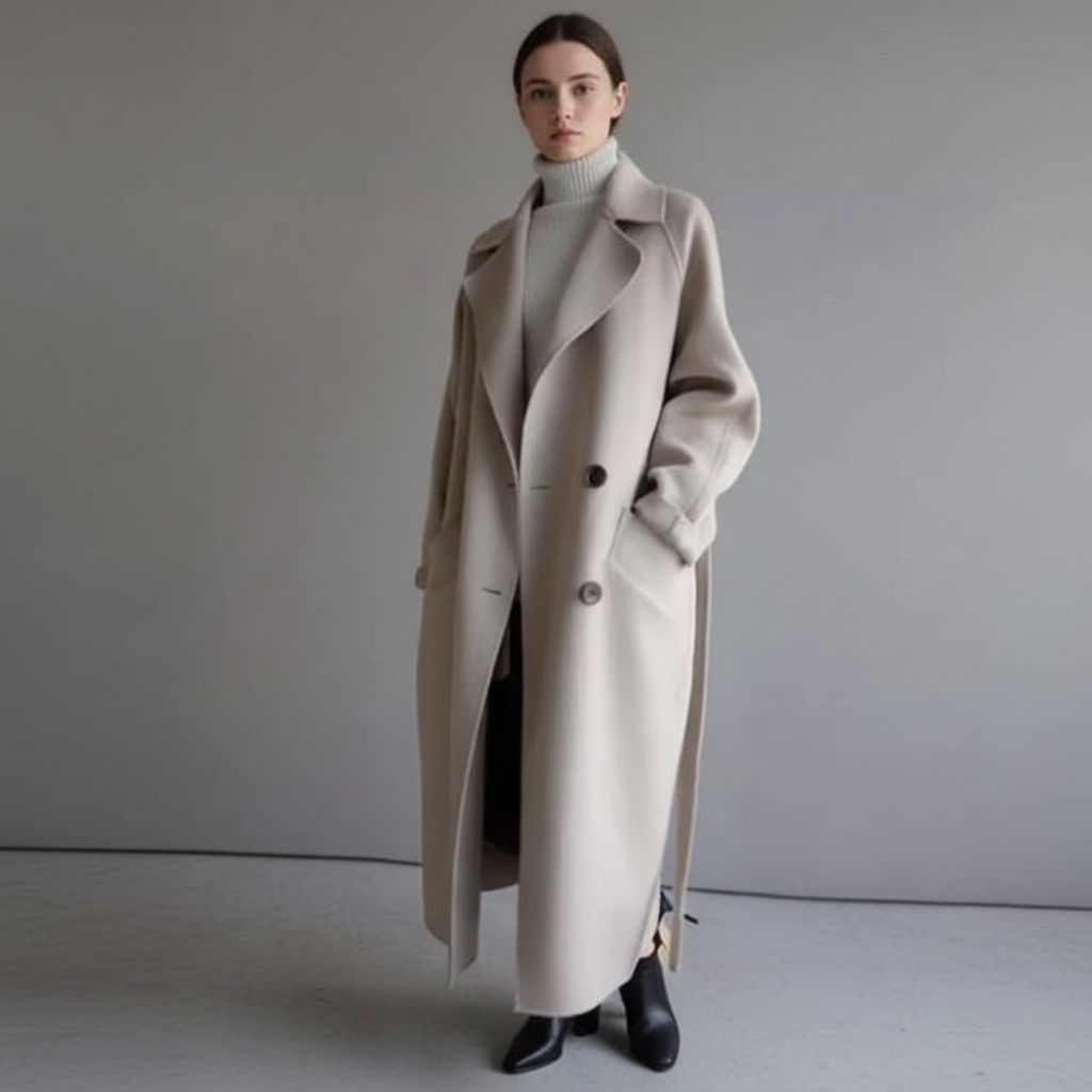 Klassischer Damenmantel - Maja