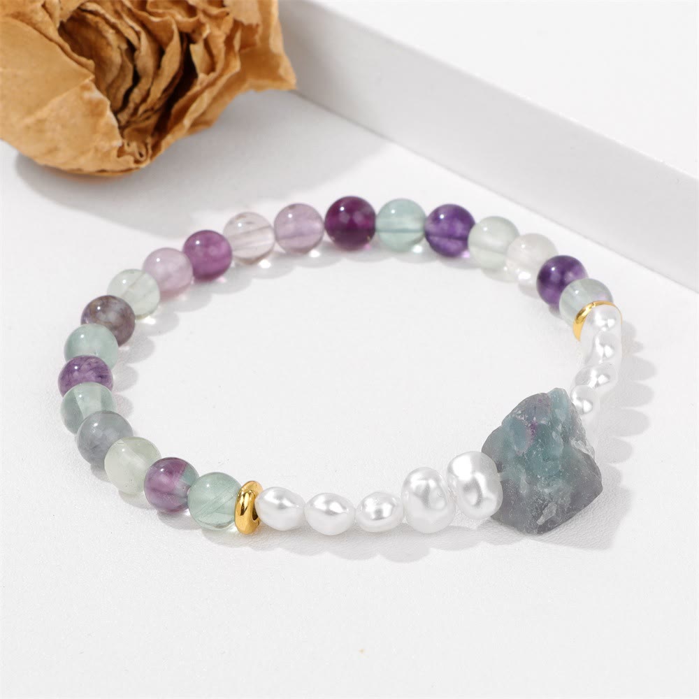 Kristallperlen-Armband - CrystalElegance