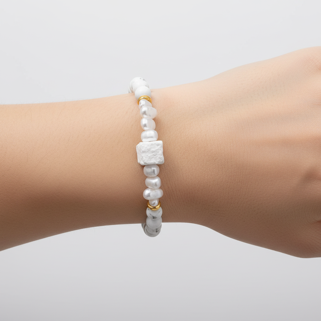 Kristallperlen-Armband - CrystalElegance