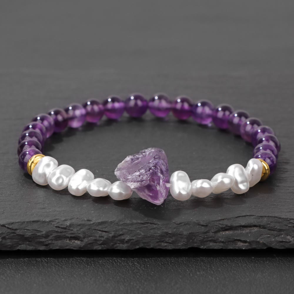 Kristallperlen-Armband - CrystalElegance