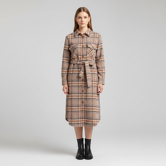 Langärmlige Abendkleid - Angelina