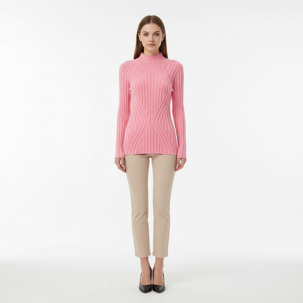 Langer Strickpullover - Lilly