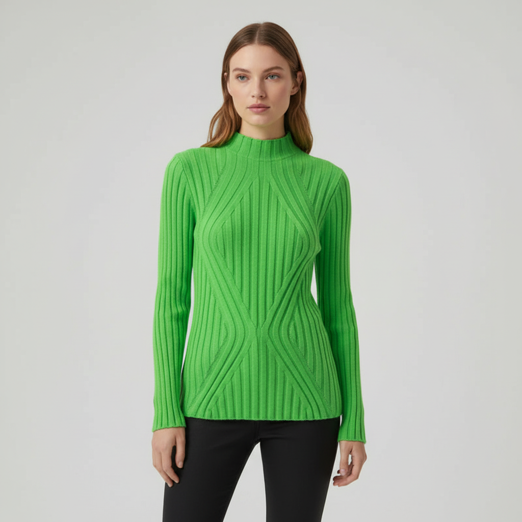 Langer Strickpullover - Lilly