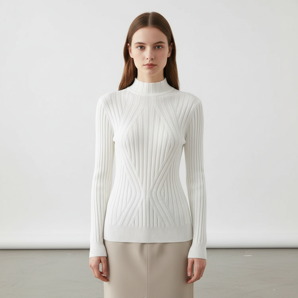 Langer Strickpullover - Lilly