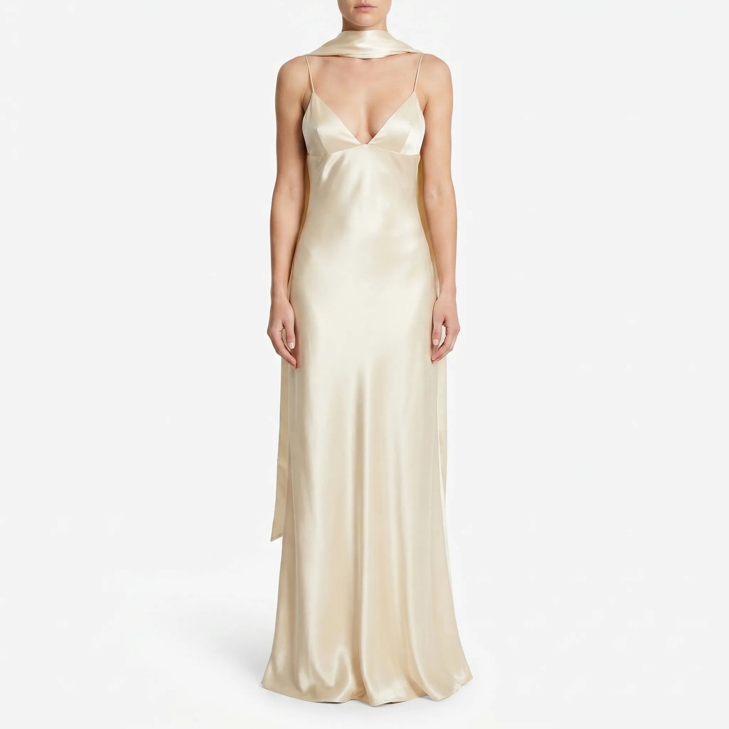 Langes Slipkleid - Lois