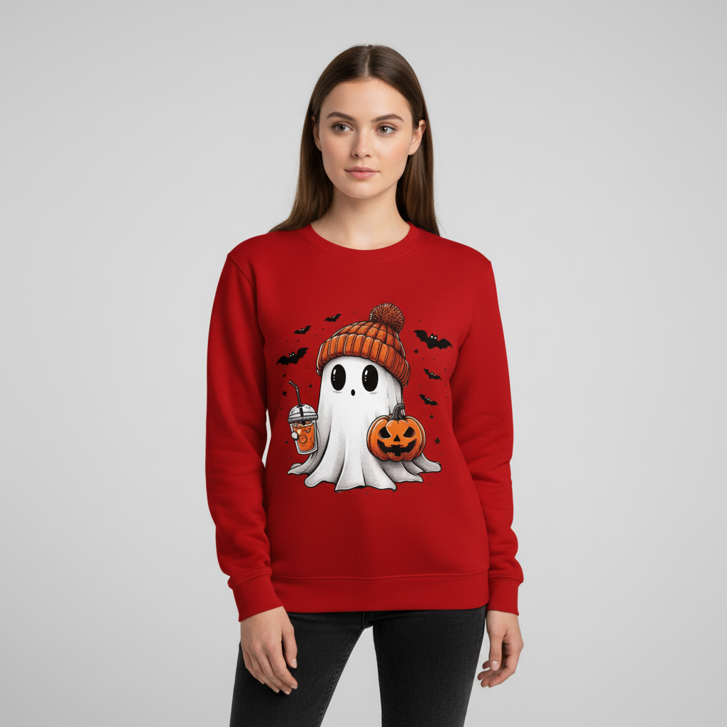 Lässiger Halloween Sweatshirt - Sarah