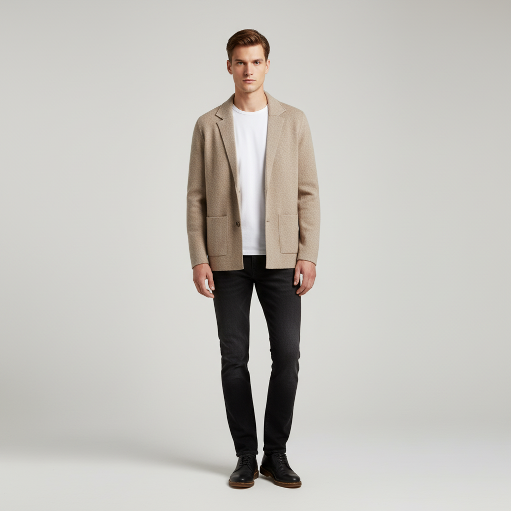 Leichtgewichtige Wollweste - Elias