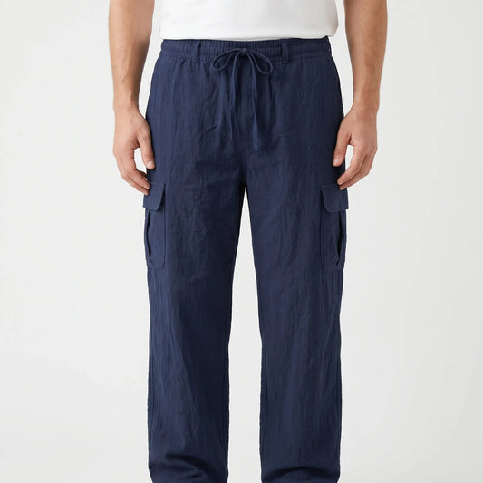 Lockere Cargohose mit geradem Bein - Otis