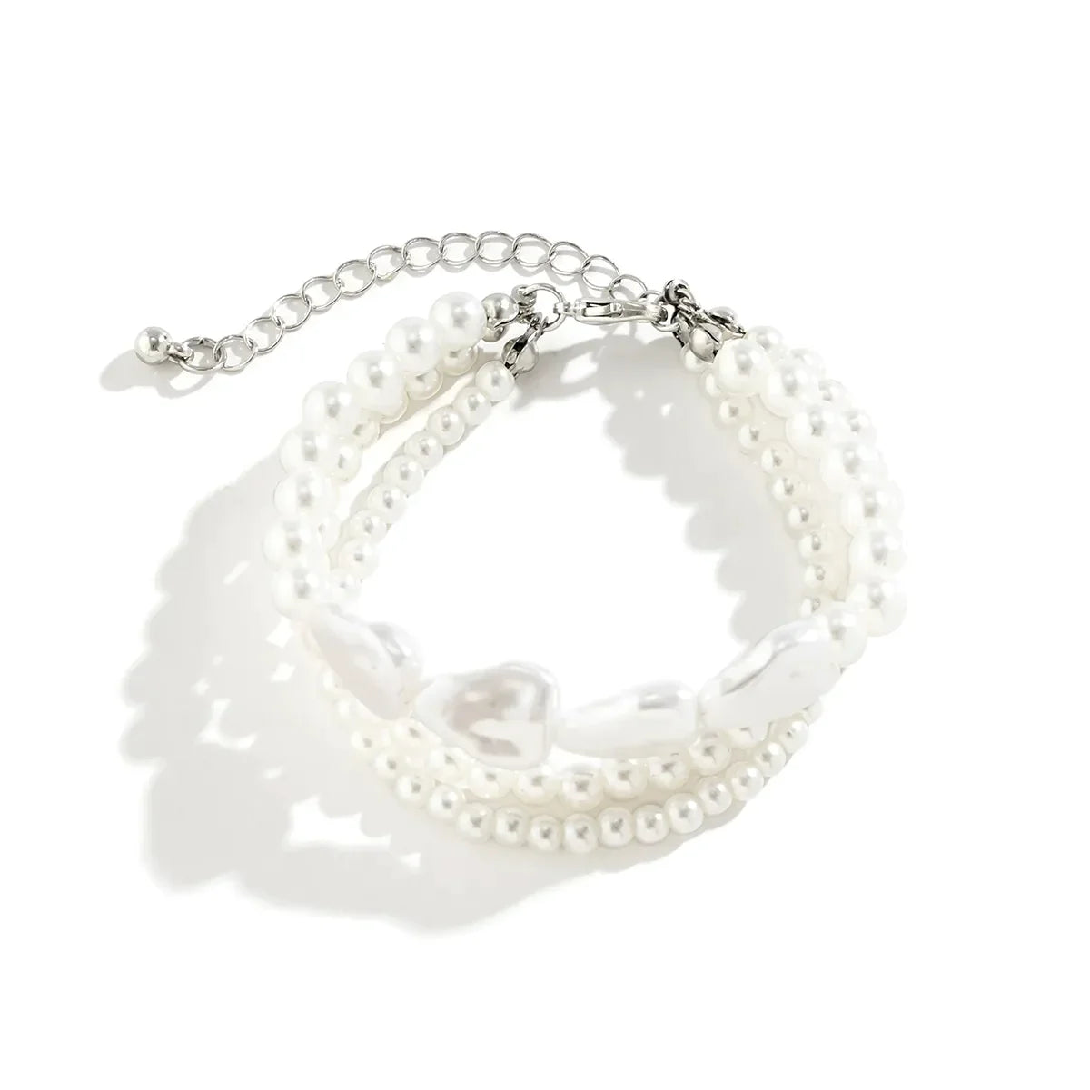 Mehrschichtiges Perlenarmband - DreamShimmer