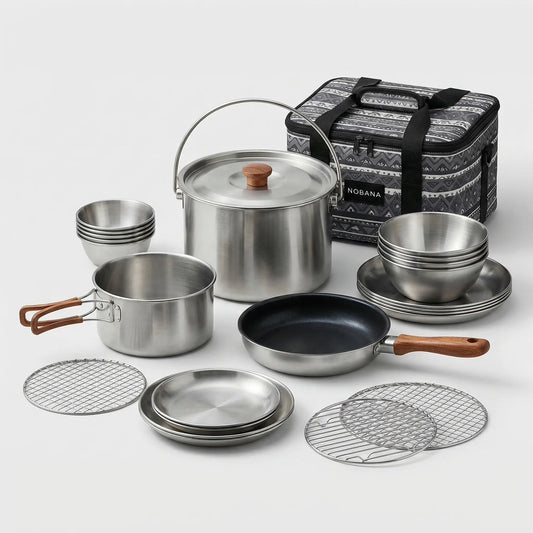 Mehrteiliges Outdoor-Kochset - Campori