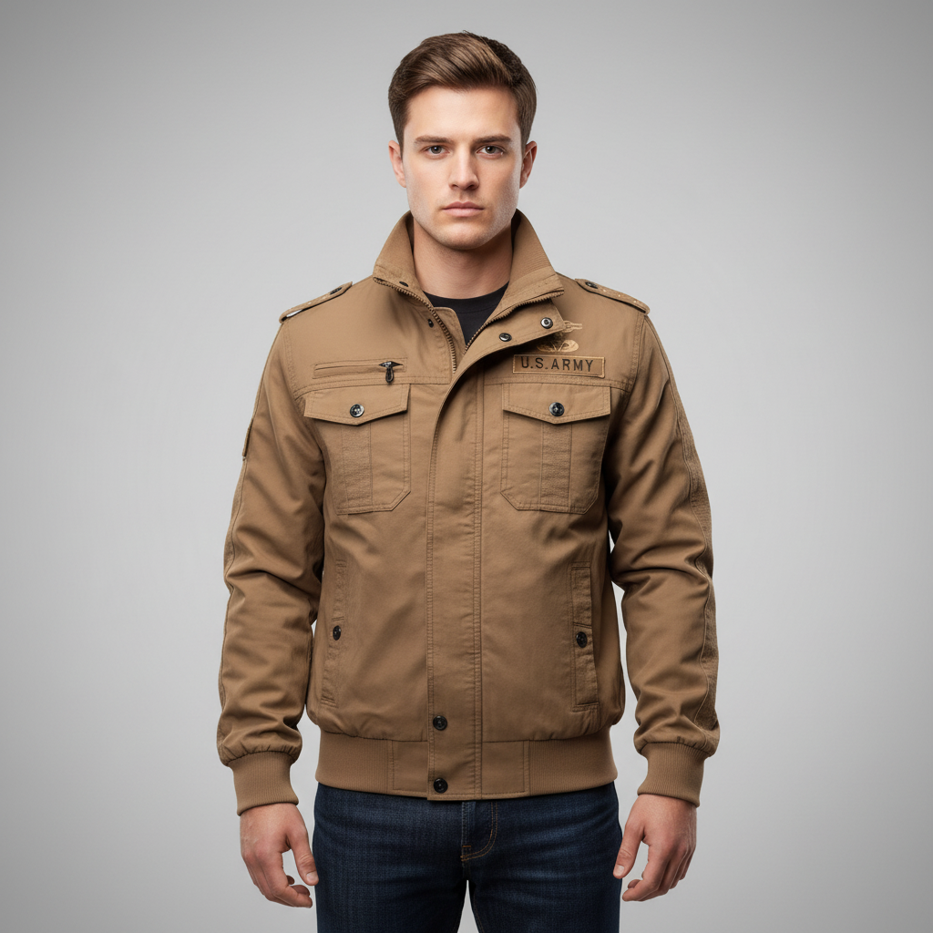 Militär-Inspirierte Jacke - Günter