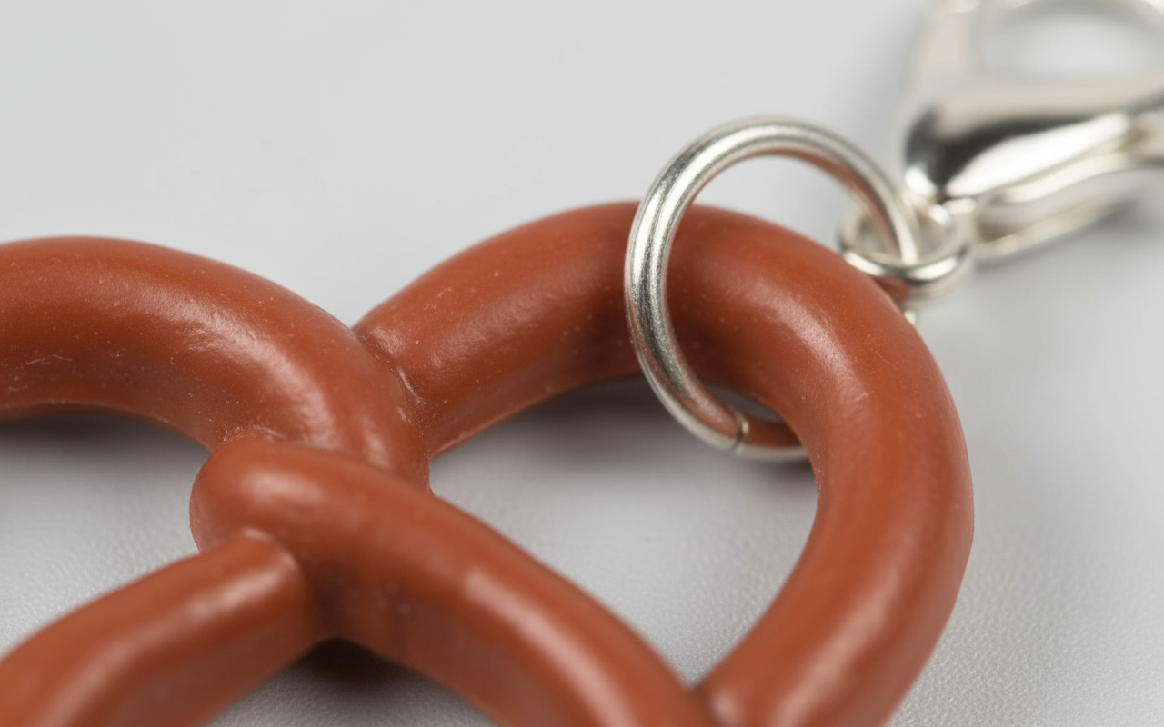 Miniatur Brezel Charm - DirndlAccessory