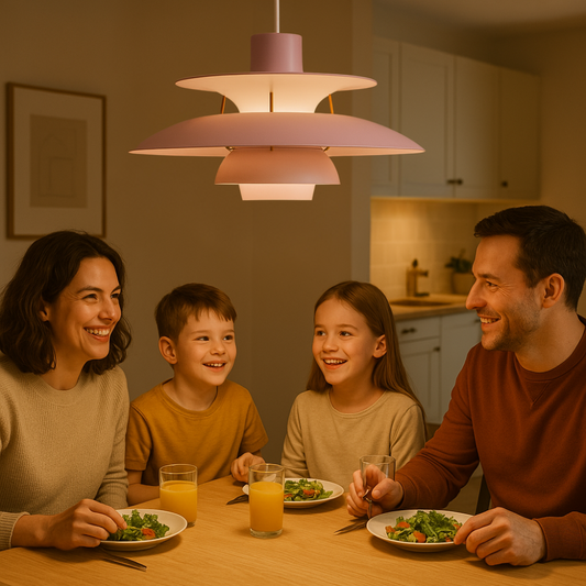 Moderne LED Deckenlampe rund – Dimmbar & langlebig – Stilvolle Beleuchtung für Wohnzimmer, Esszimmer & Büro