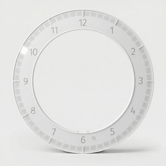 Moderne Ring-Wanduhr - ChronaLoop