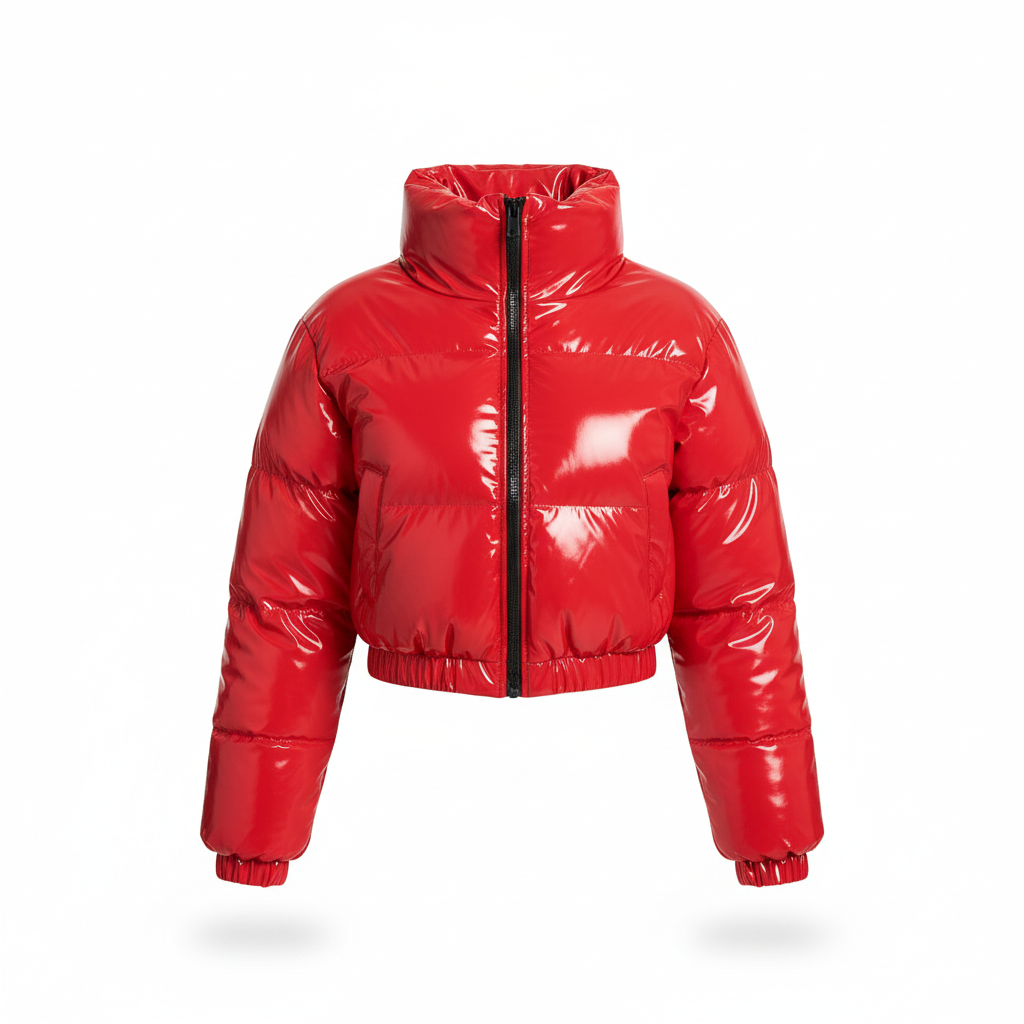 Modischer Puffer-Mantel -  Elisa