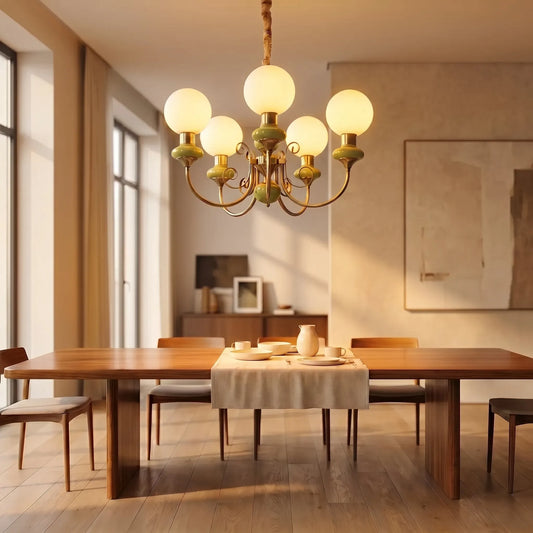 Multi-Arm Ceiling Chandelier - Verdilux