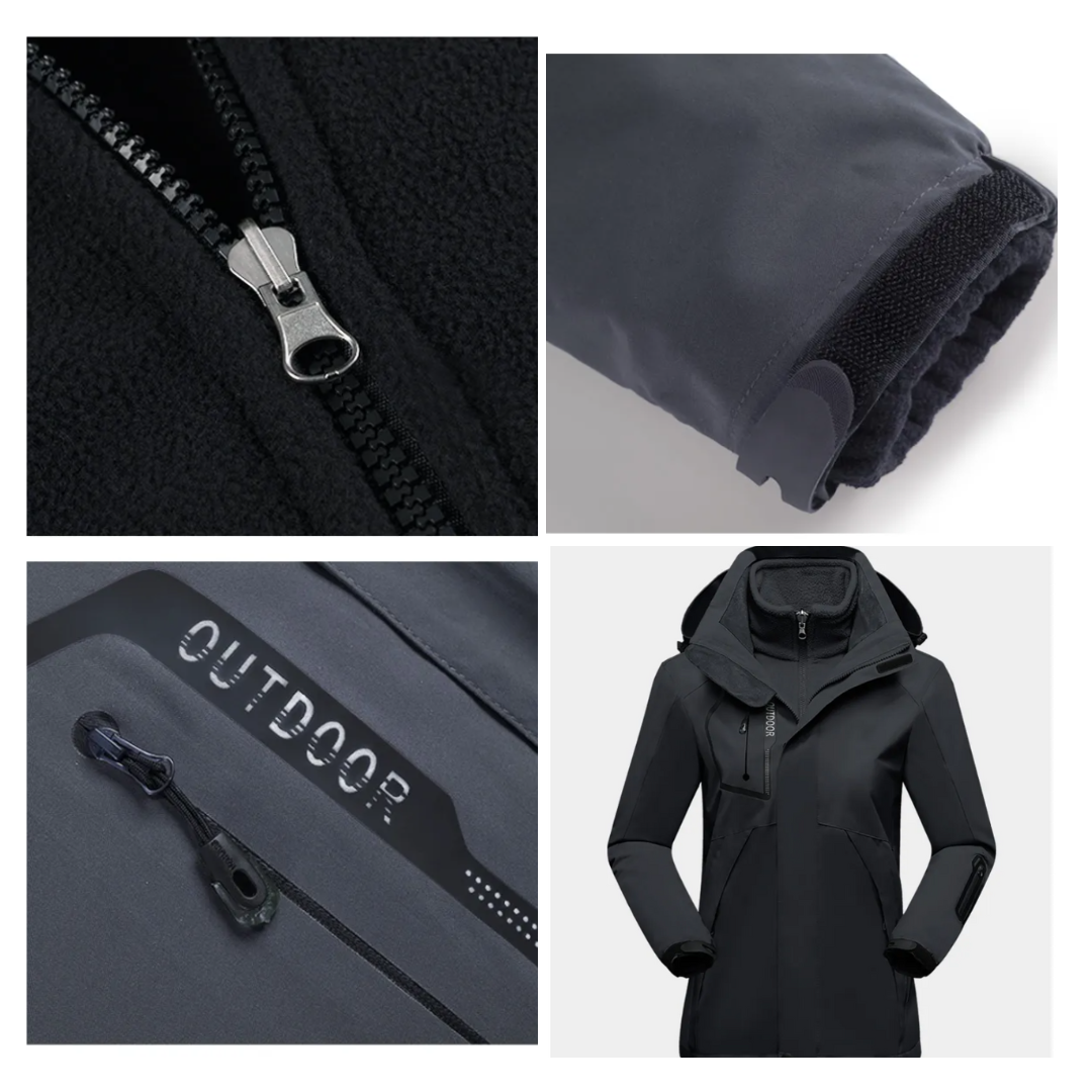 3-in-1 Outdoorjacke für Damen - Romy