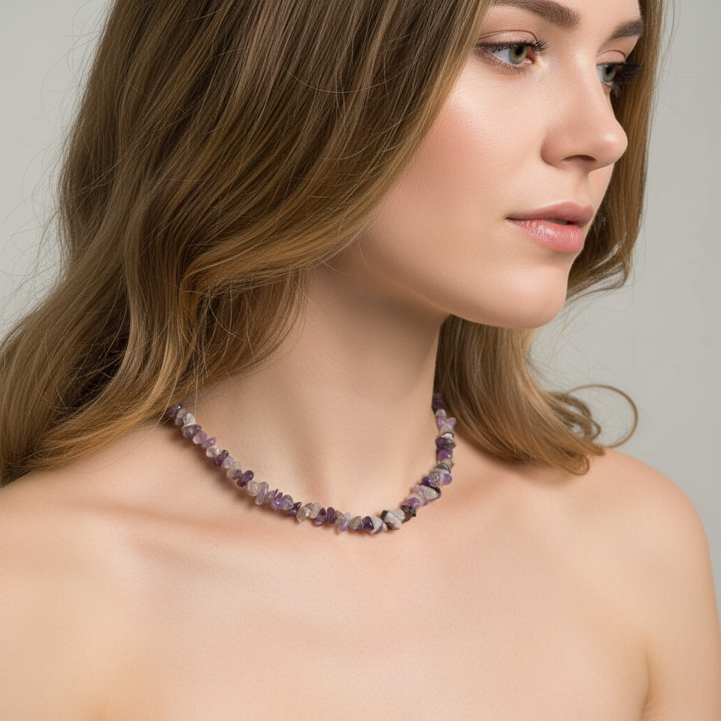 Naturinspirierte Halskette - CrystalCharm