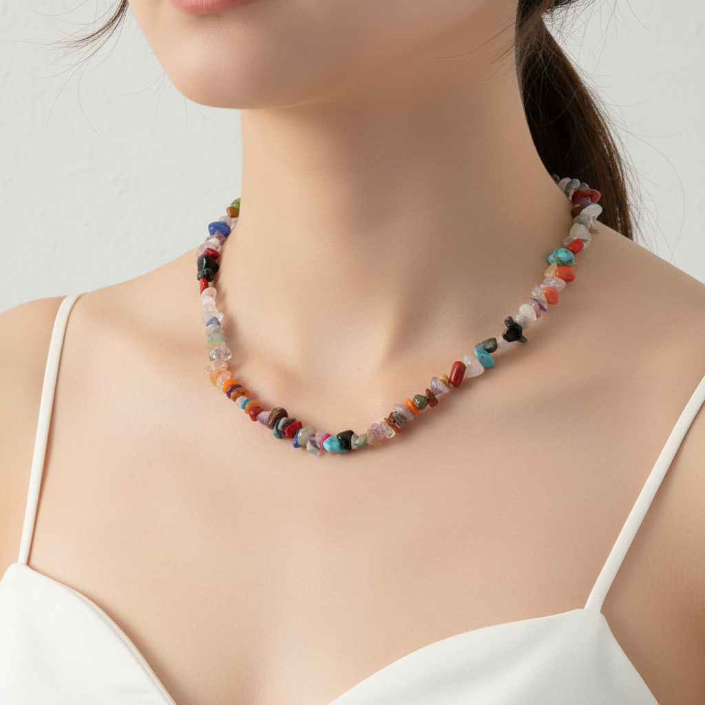 Naturinspirierte Halskette - CrystalCharm