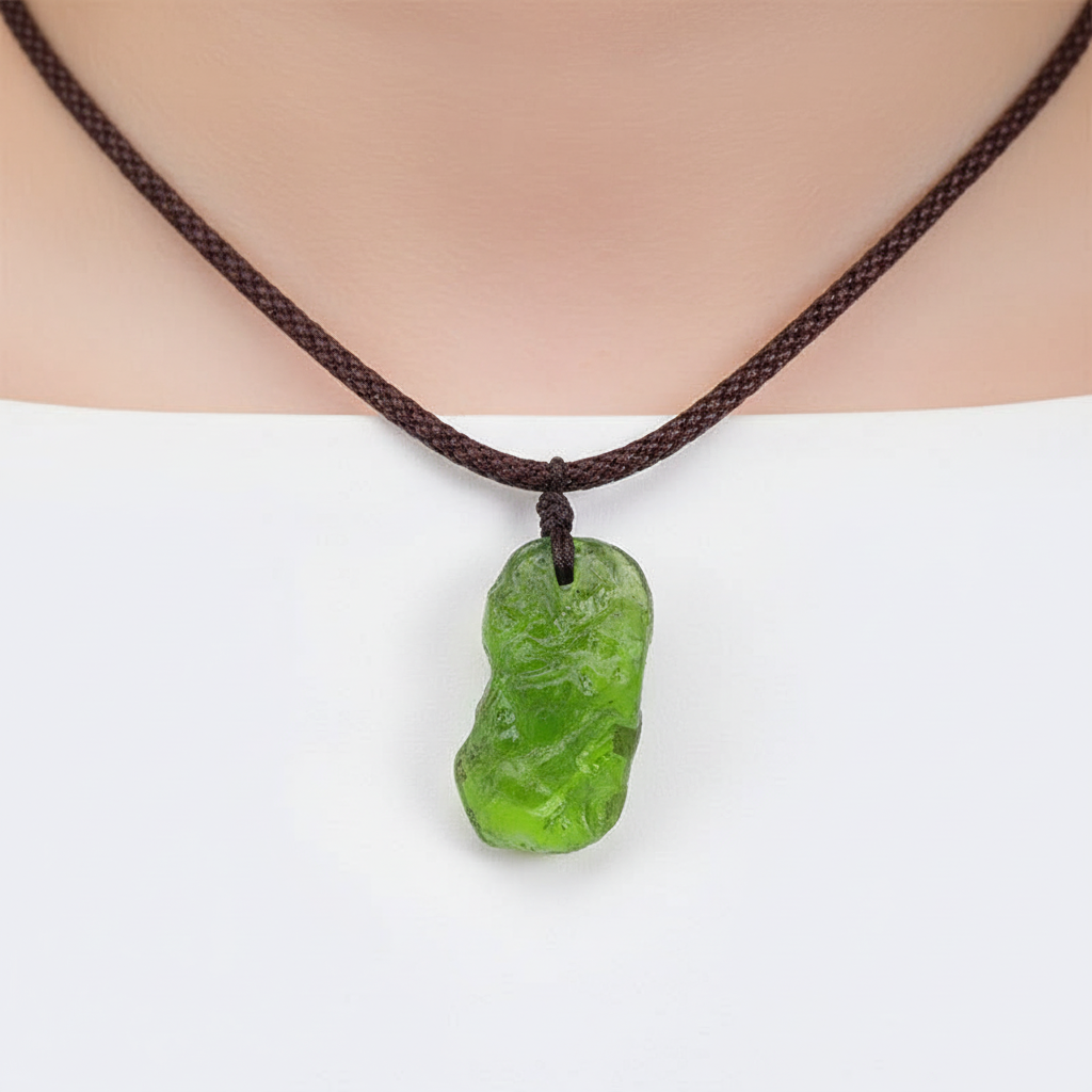 Natürlicher Moldavit-Kristall - Energystone