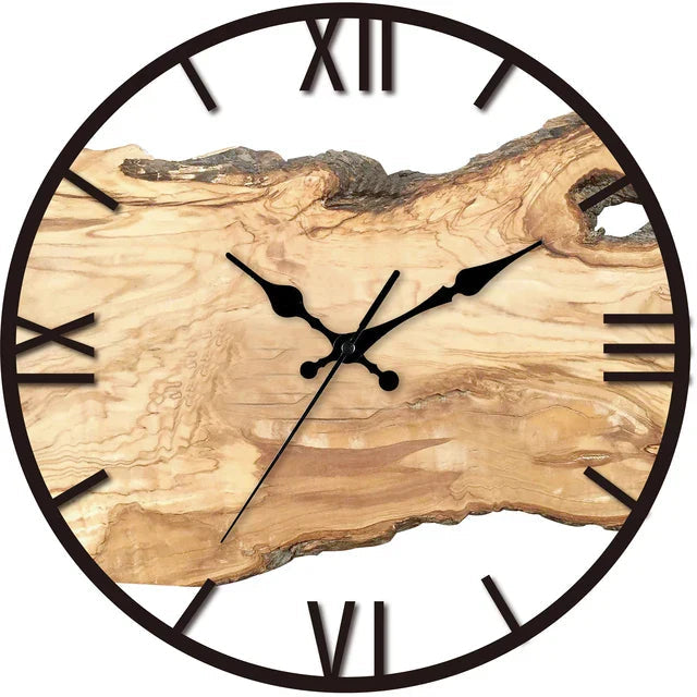 Transparente Wanduhr – Glimmor