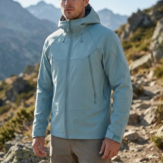 Outdoor-Funktionsjacke Mit Kapuze - Shellrix