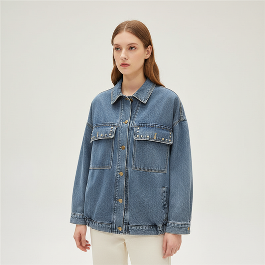 Oversized Denimjacke - Theresa