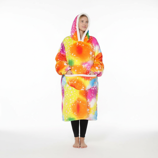 Oversized Fleece-Decke - SnuggleHood