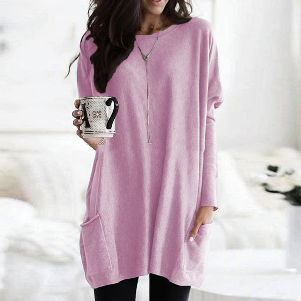 Oversized Schnitt Damenpullover - Marlene