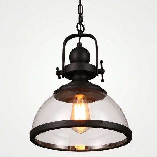 Retro Industrial Dome Pendant Lamp - Vestralo