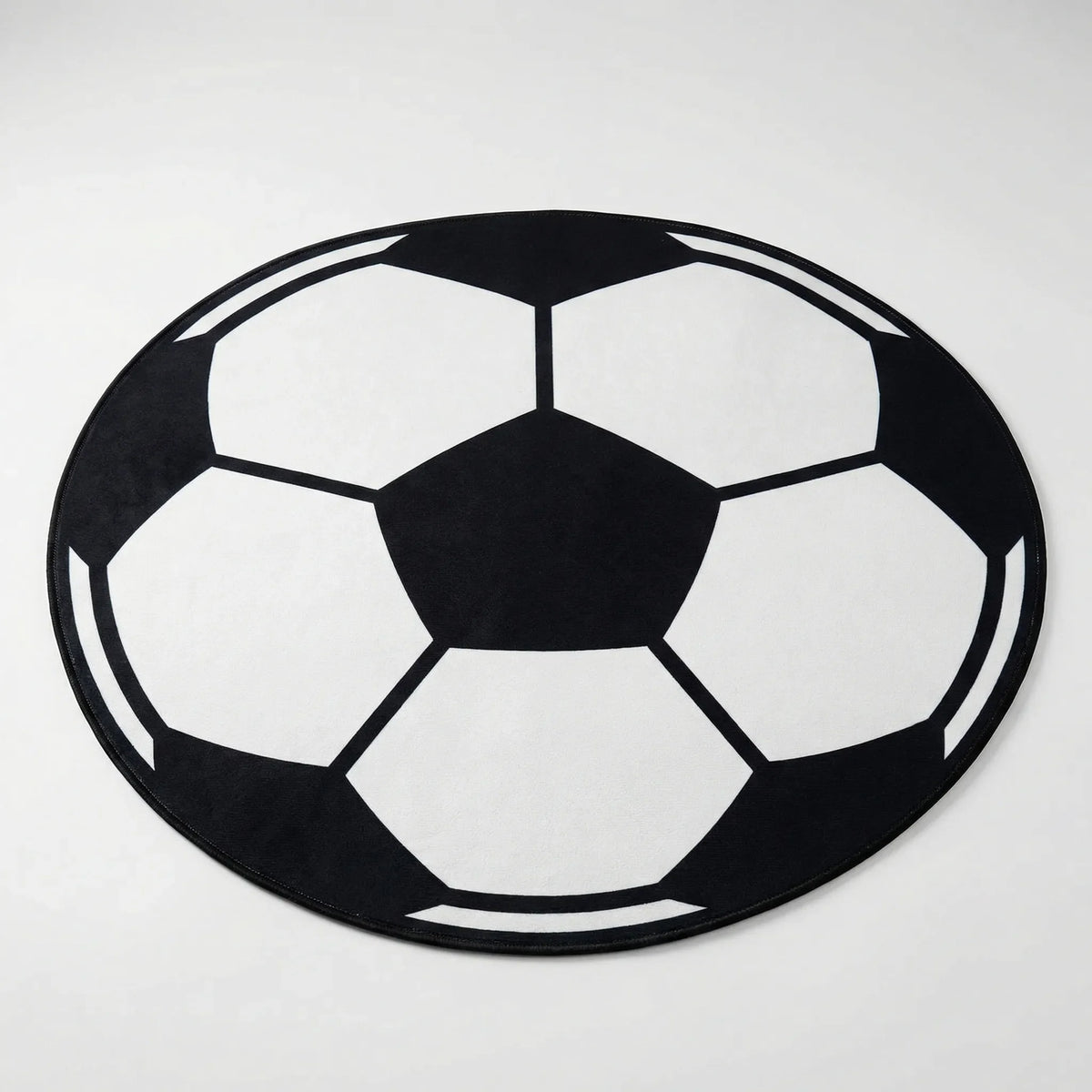 Runder Teppich Mit Sportmotiv - Kickora