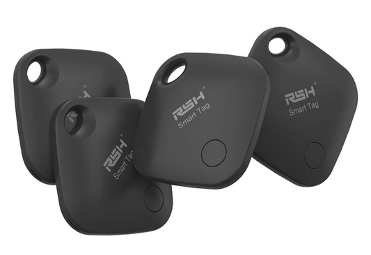 4 Stück Smart GPS Tracker Tags mit Google Find Hub für Android-Geräte