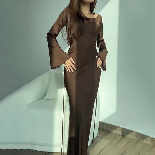 Charmantes Langarmkleid - Nila