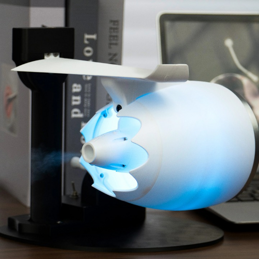Turbojet-Lüfter-Stil Nebelbefeuchter mit RGB-Beleuchtung – AeroMist