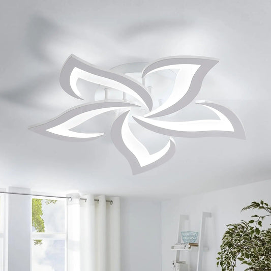 Moderne Acryl Kronleuchter mit Fernbedienung - Lunora