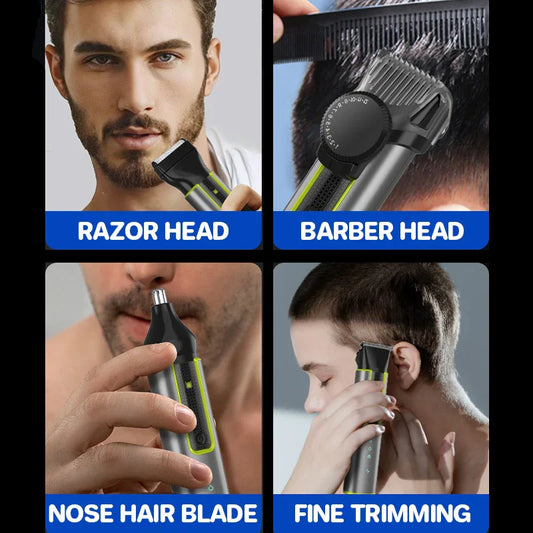 Barttrimmer & kabelloses Haarschneider-Set – HydroTrim