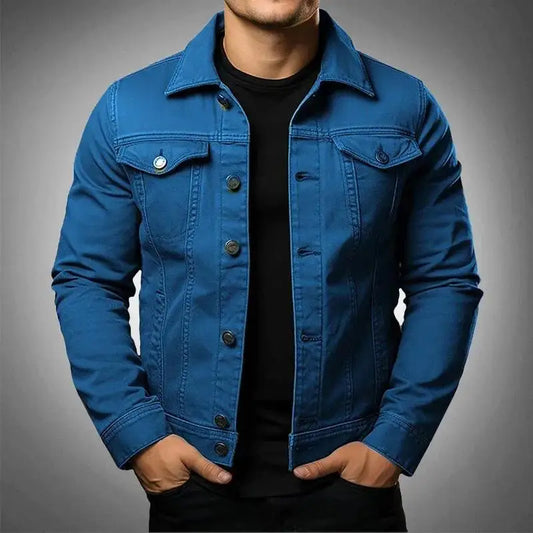 Robuste & Zeitlose Herren Jeansjacke aus 100 % Baumwolle – Noah