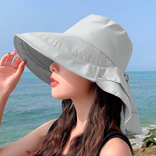 Damen-Sonnenschirm mit breitem Rand und UV-Schutz – Celeste