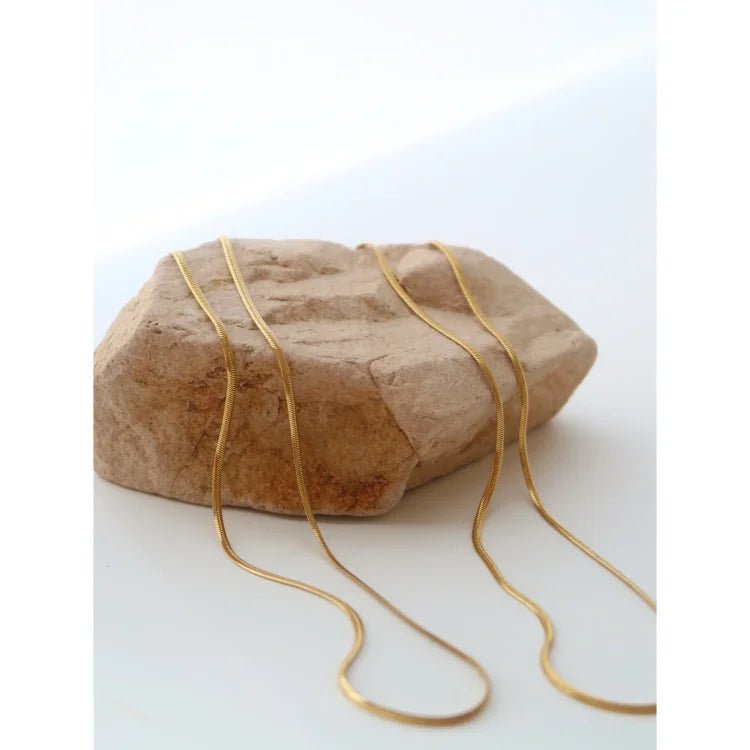 Schlangenkette Aus Silber - SnakeGold