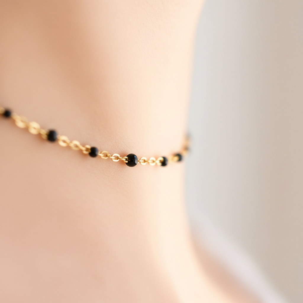 Schlichte Perlenkette - MysticNecklace
