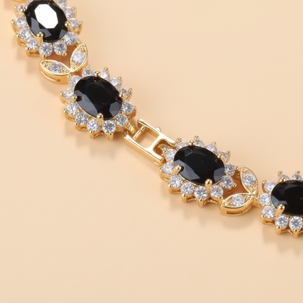Schmuckset Mit Zirkonia - GlamourEssence