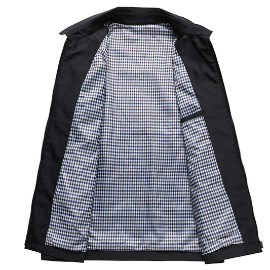 Dünne Herrenjacke mit Business-Design – Laurent