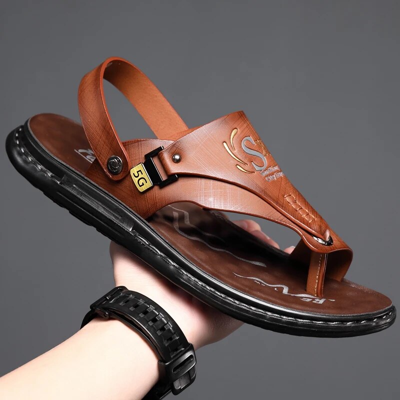 Orthopädische Herrensandalen – Lars