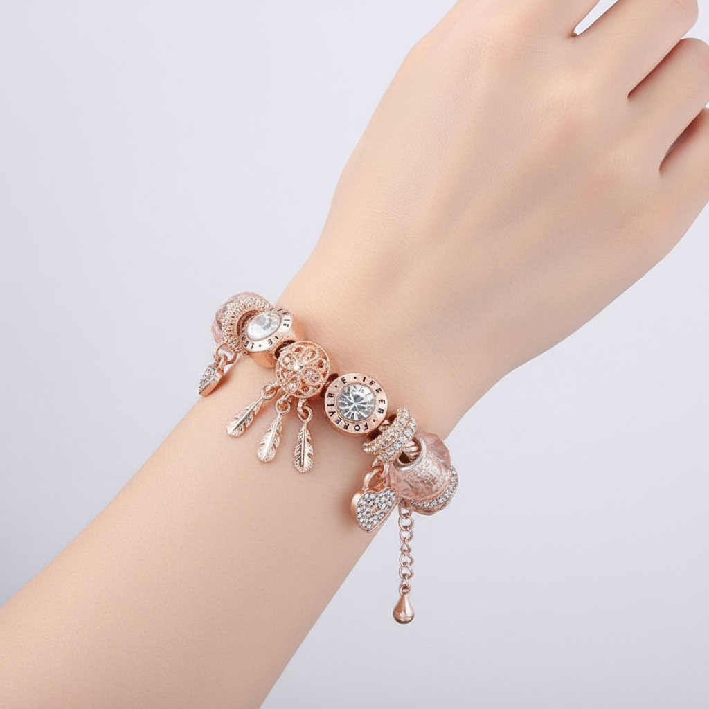 Silberarmband Mit Charms - DreamcatcherBracelet
