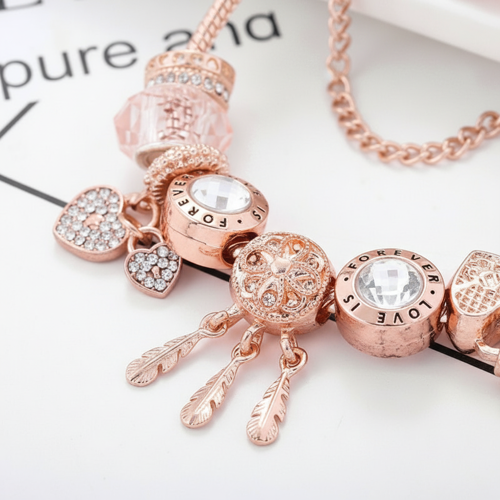 Silberarmband Mit Charms - DreamcatcherBracelet