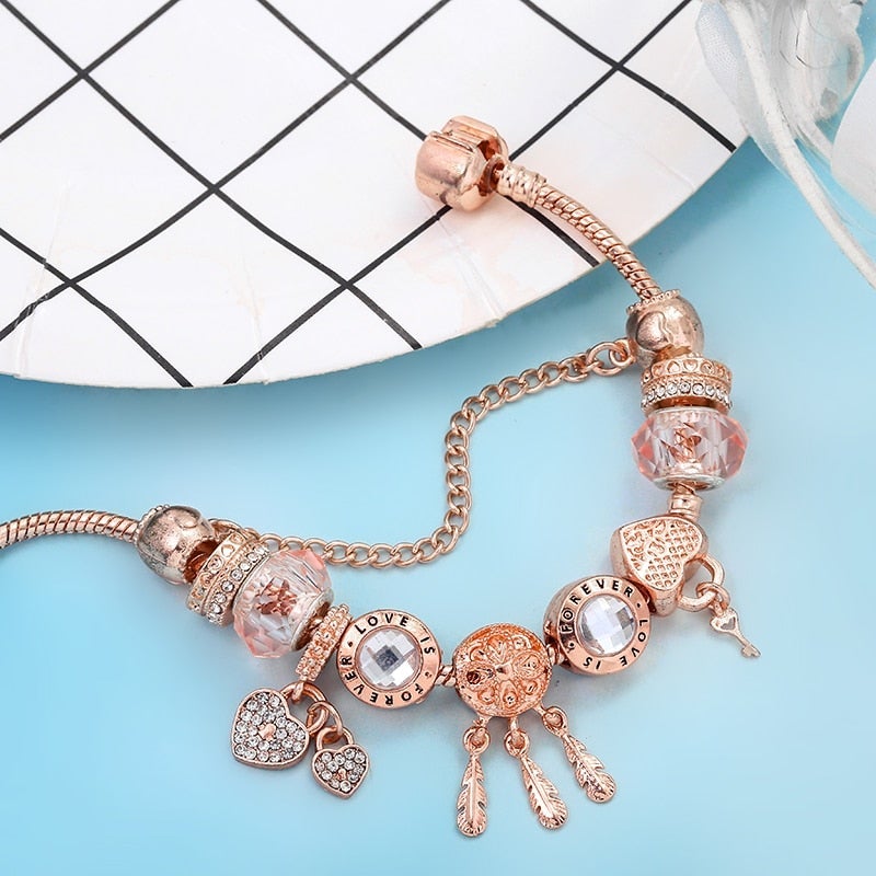 Silberarmband Mit Charms - DreamcatcherBracelet